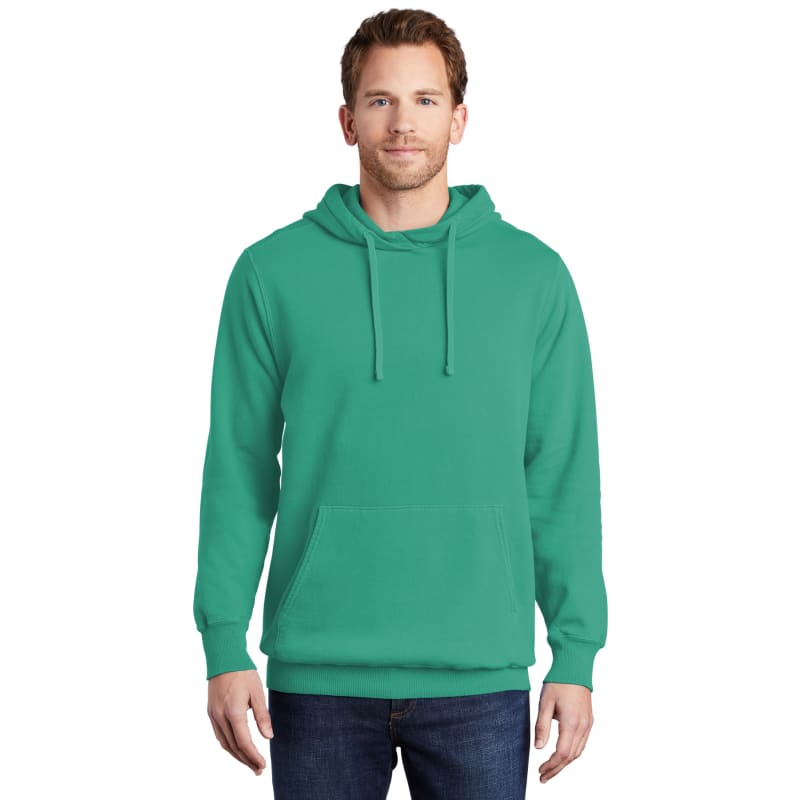 Port & Company Beach Wash Garment-Dyed Pullover Hooded Sweatshirt. 3