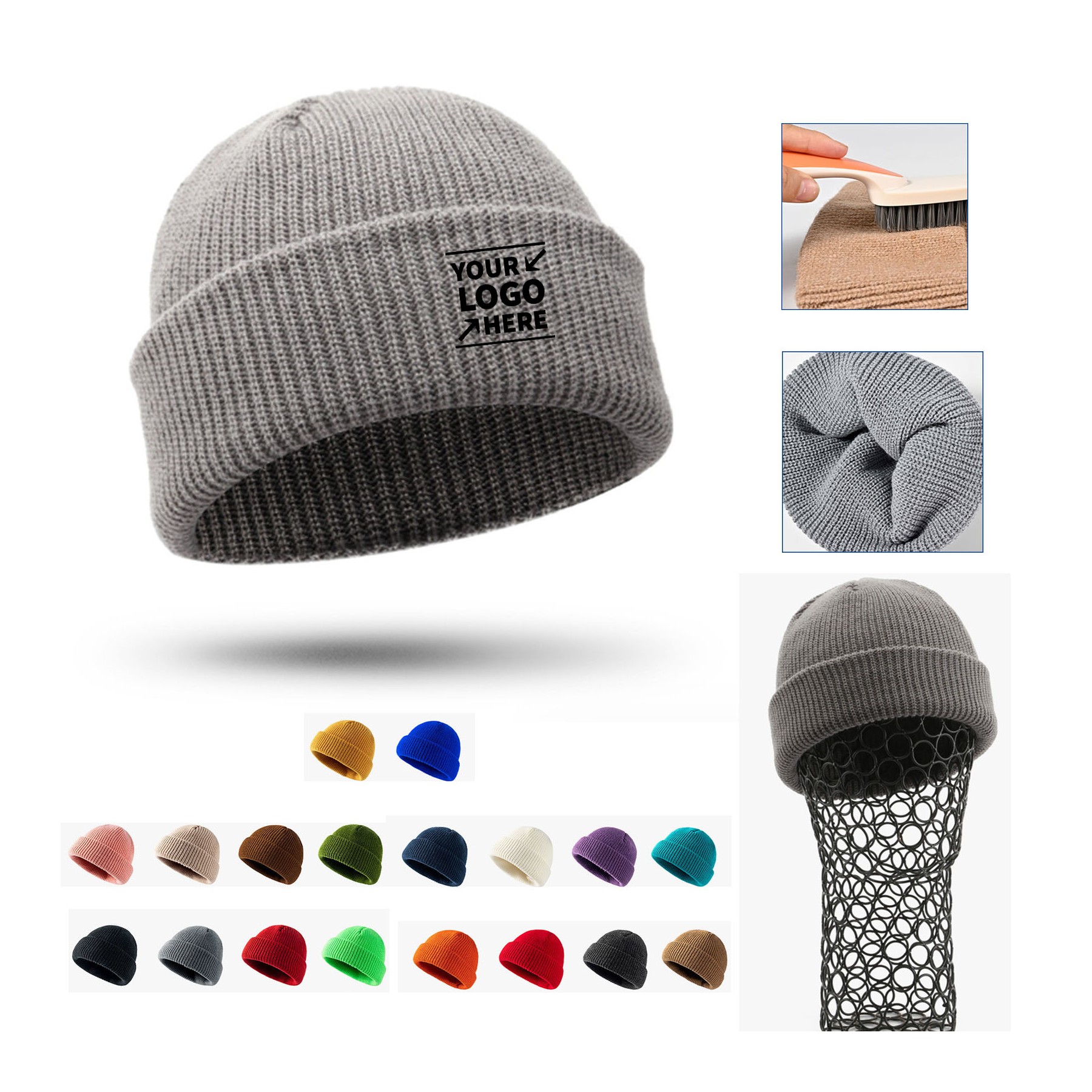 Acrylic Knit Beanie