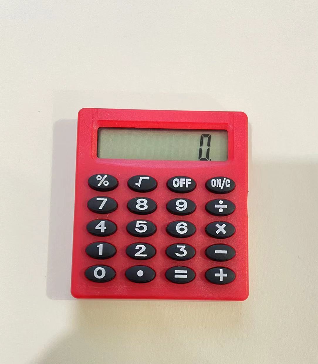Mini Pocket Size Electric Digital Desktop Calculator / 8-Digit LCD Display 8