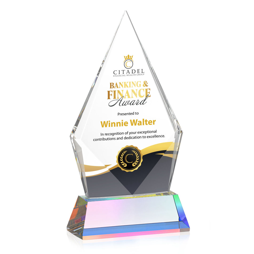 Shelton VividPrint™ Award on Newhaven Base - Prismatic 7