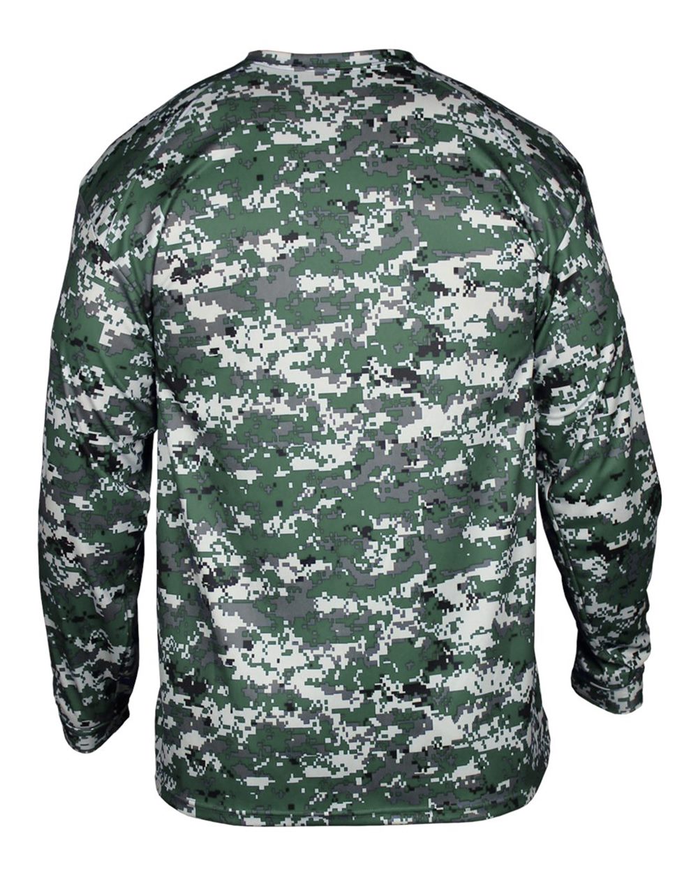 Men's Digital Camo Long Sleeve T-Shirt - 4184 10