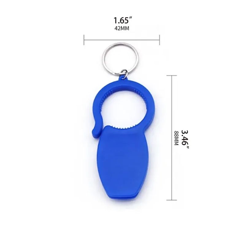 3-in-1 Flat Bottle Opener Keychain 2