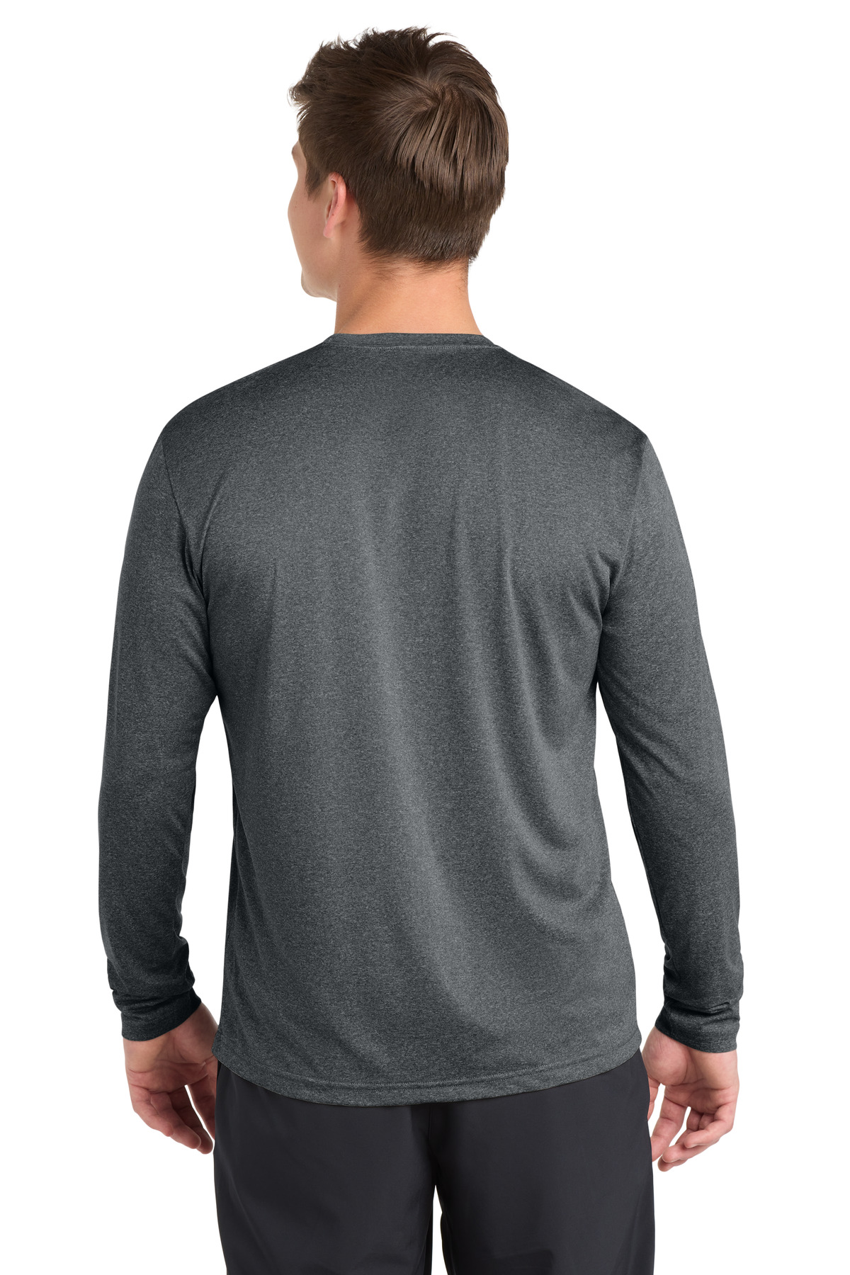 Sport-Tek Long Sleeve Heather Contender Tee. ST360LS 2