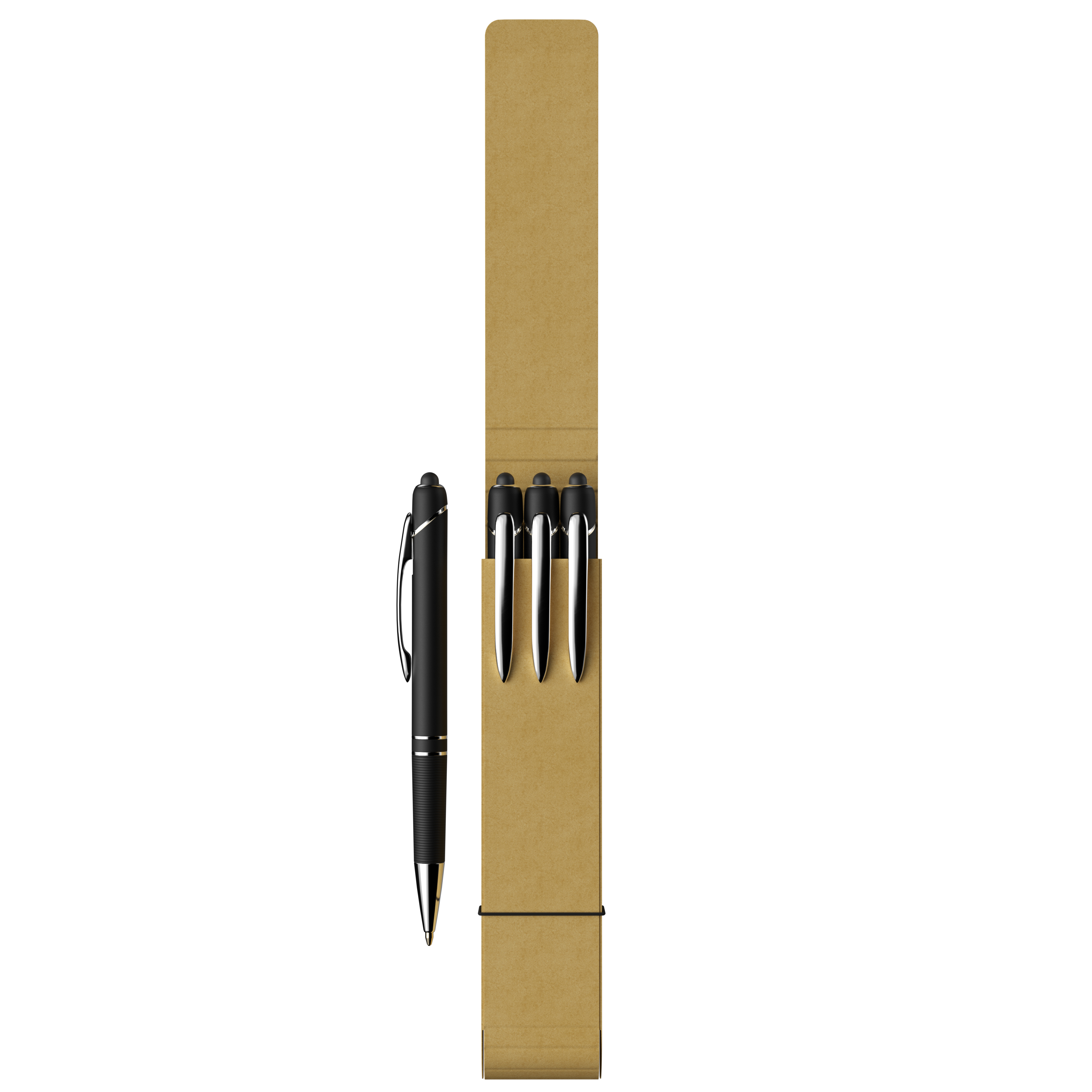3-piece glacio pen set with recycled case 4
