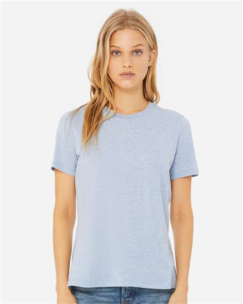 Women's Relaxed Fit Heather CVC Tee - 6400CVC 191