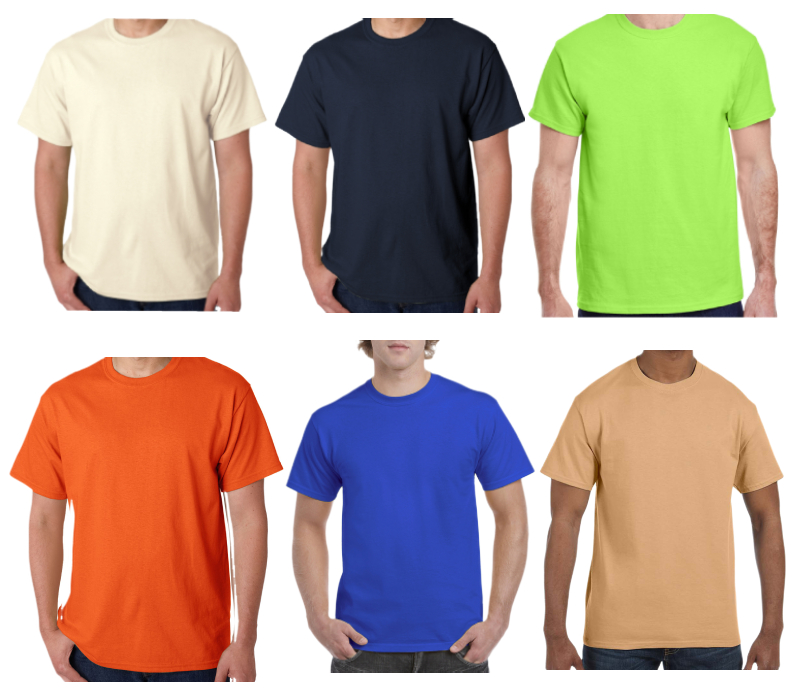 Unisex Cotton T-Shirt with Pre-Shrunk Fabric 1