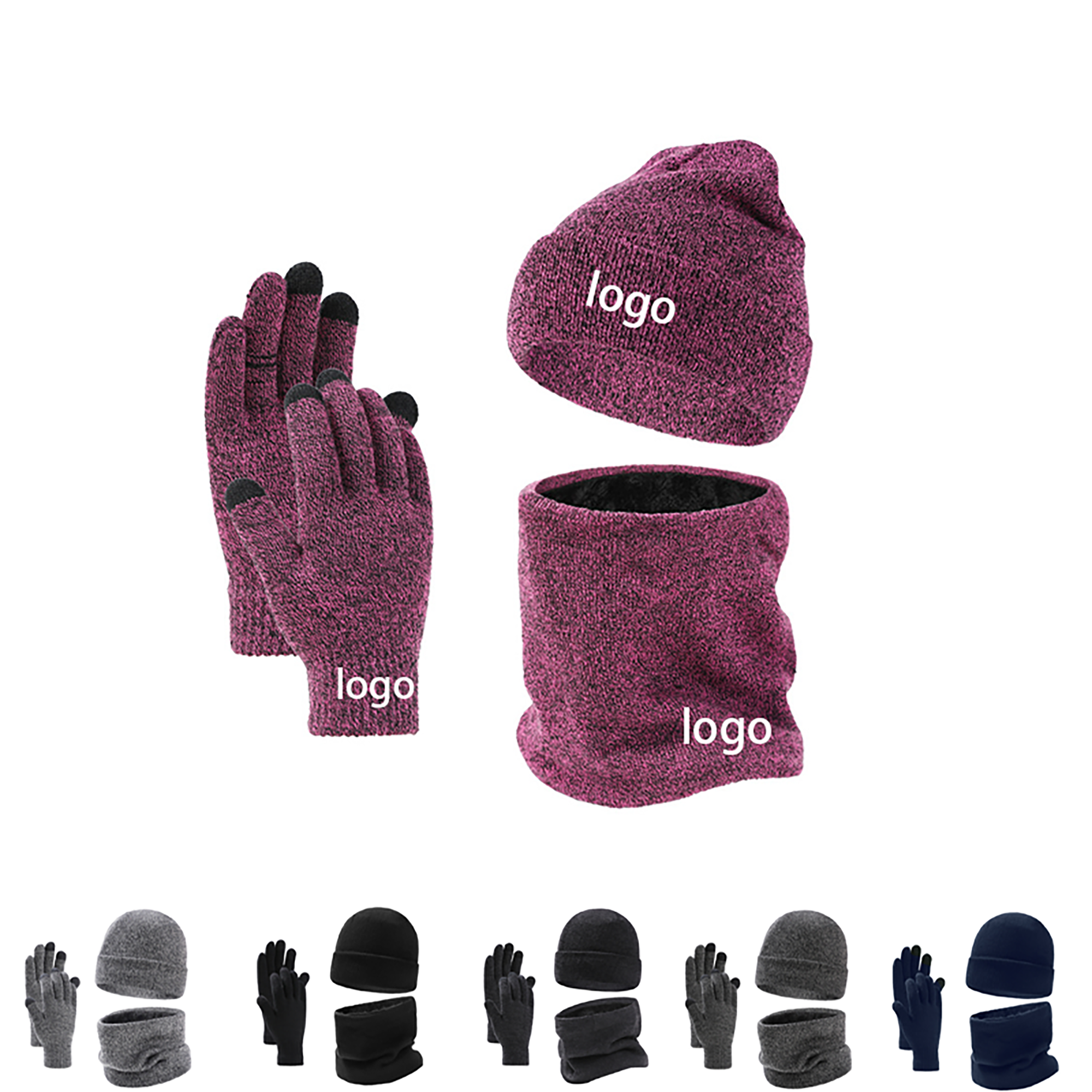 3-in-1 Warm Knit Winter Collection 2