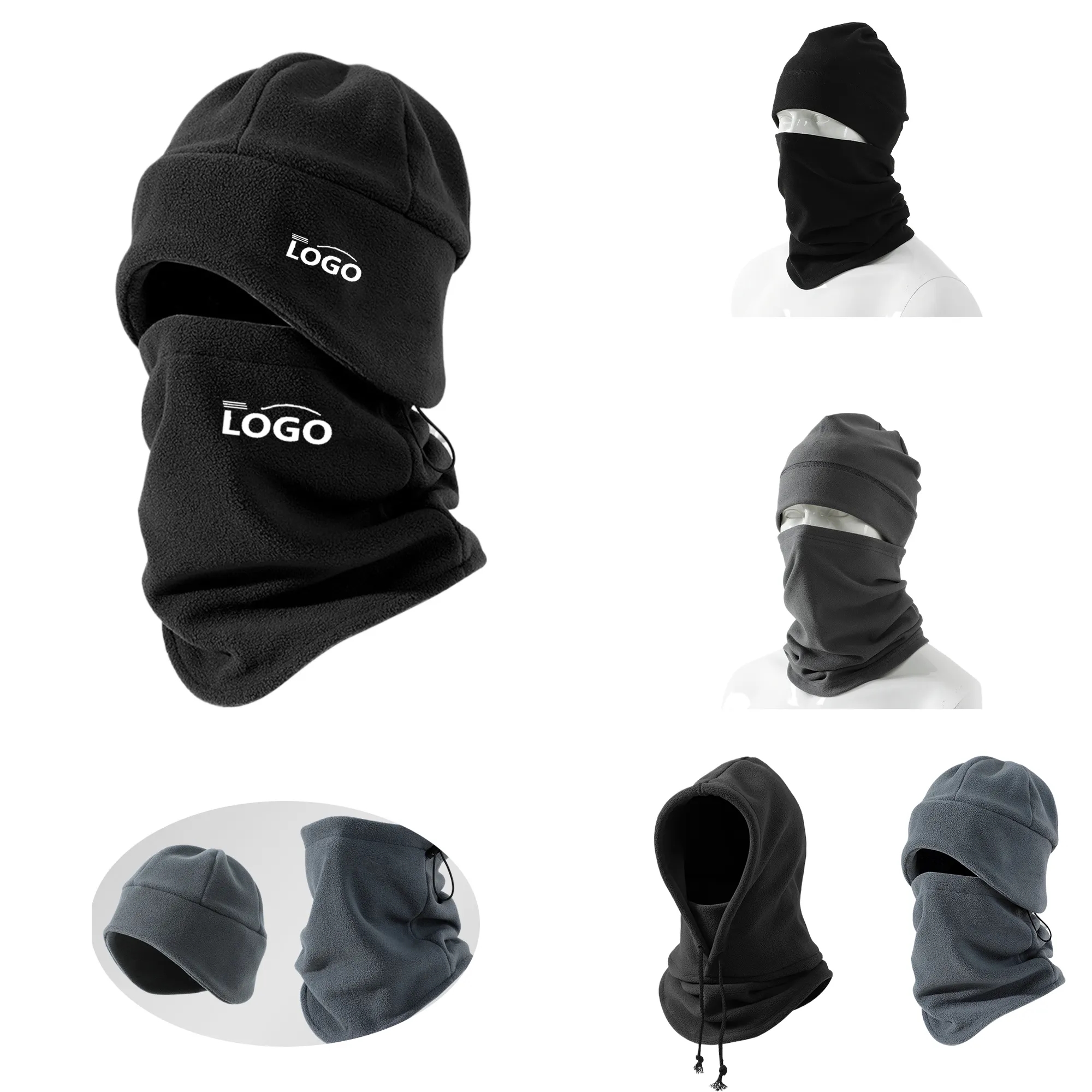 MOQ20 Knit Hat and Neck Warmer Setk 4
