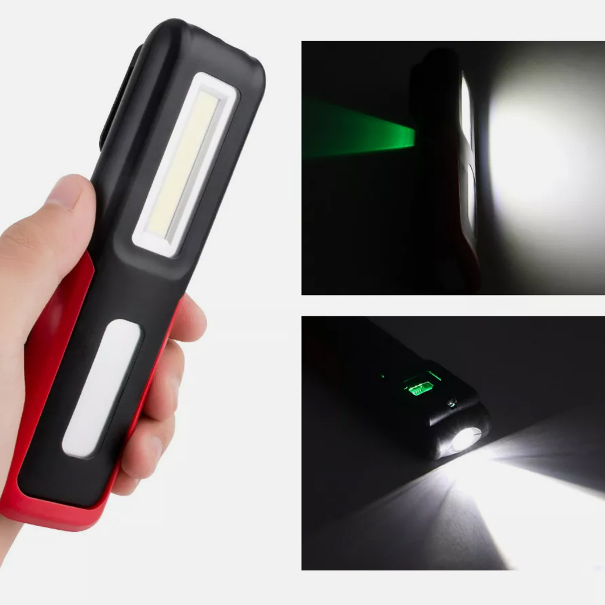 Battery level display Magnetic COB LED Work Light 6