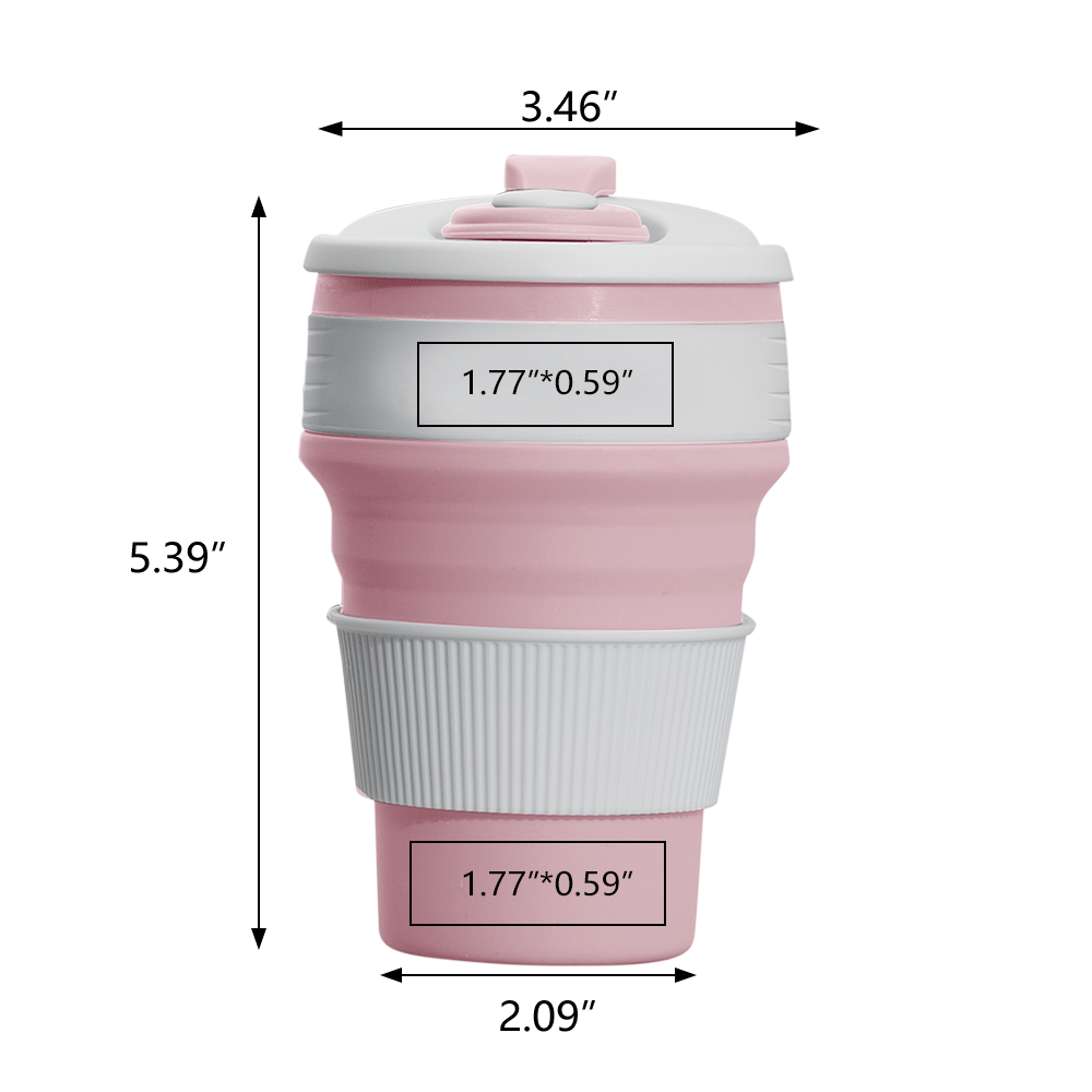 Kaldi 12oz Silicone Collapsible Coffee Mug