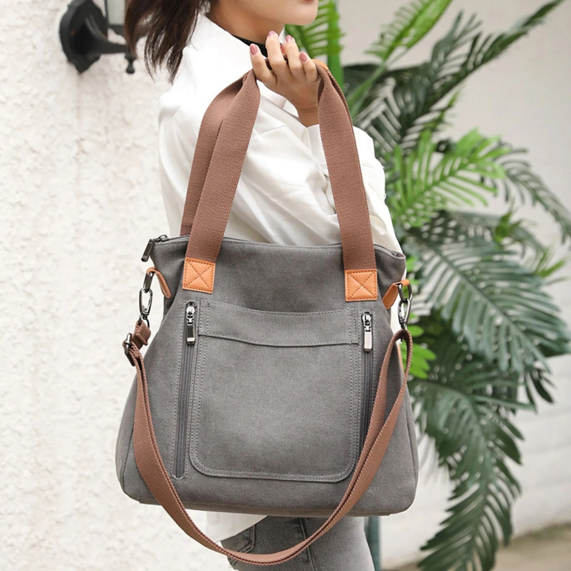 Canvas Crossbody Bag 2