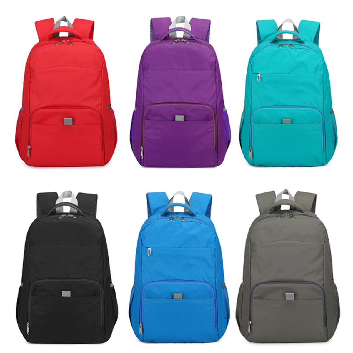 Lightweight Foldable Hiking Backpack Travel School Bag 5