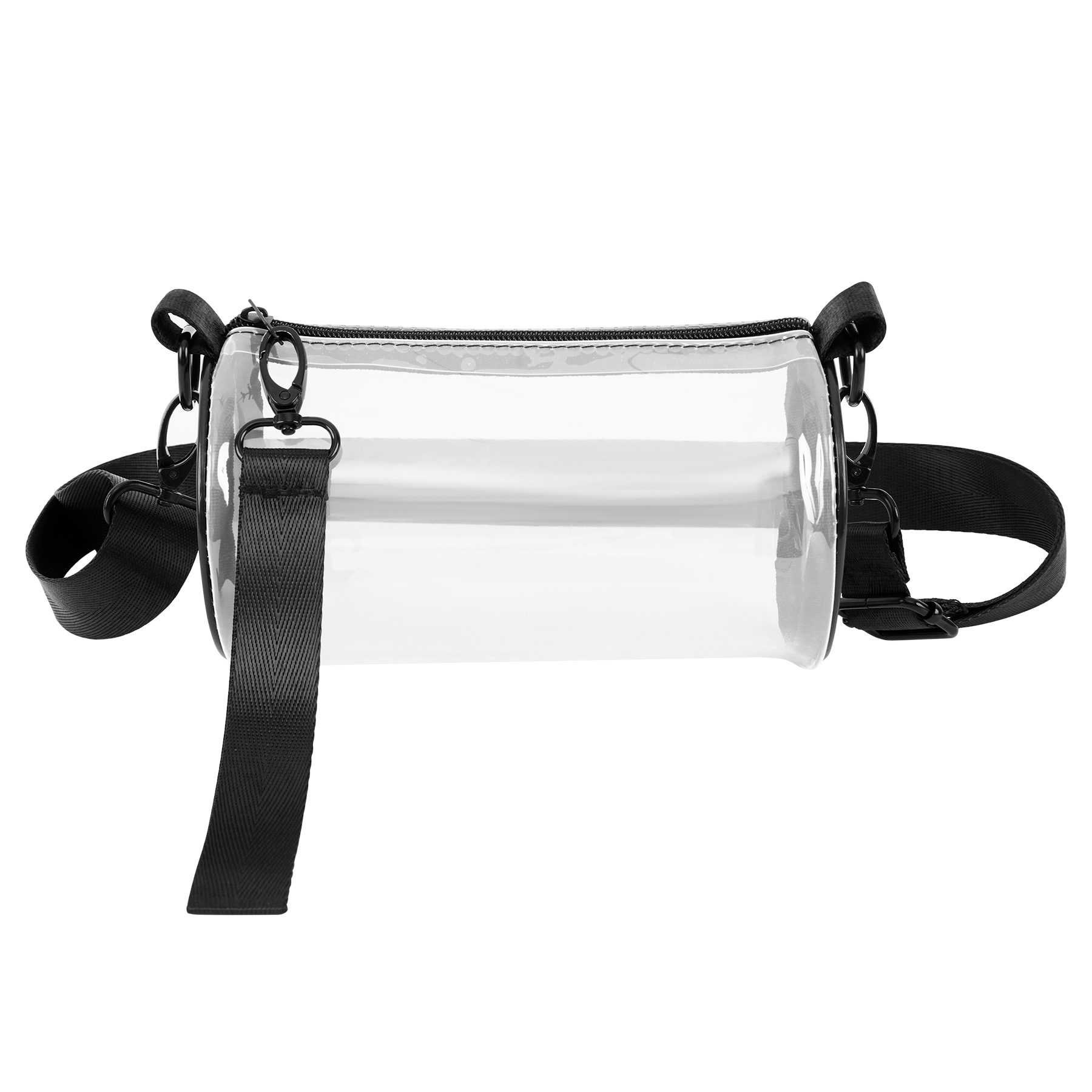 Colorful PVC Travel Security Crossbody Cylindrical Bag 4