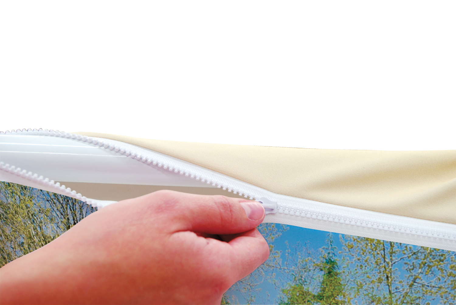 10' Round EuroFit™ Hanging Banner Kit 8