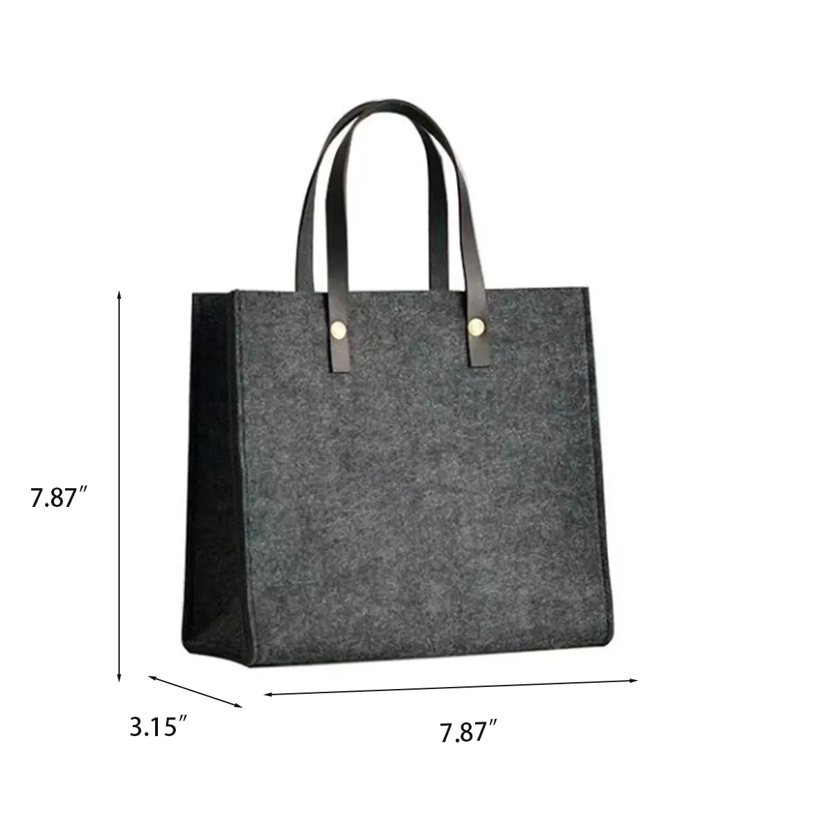 Tote Felt Bag, custom tote bag with logo imprint 9
