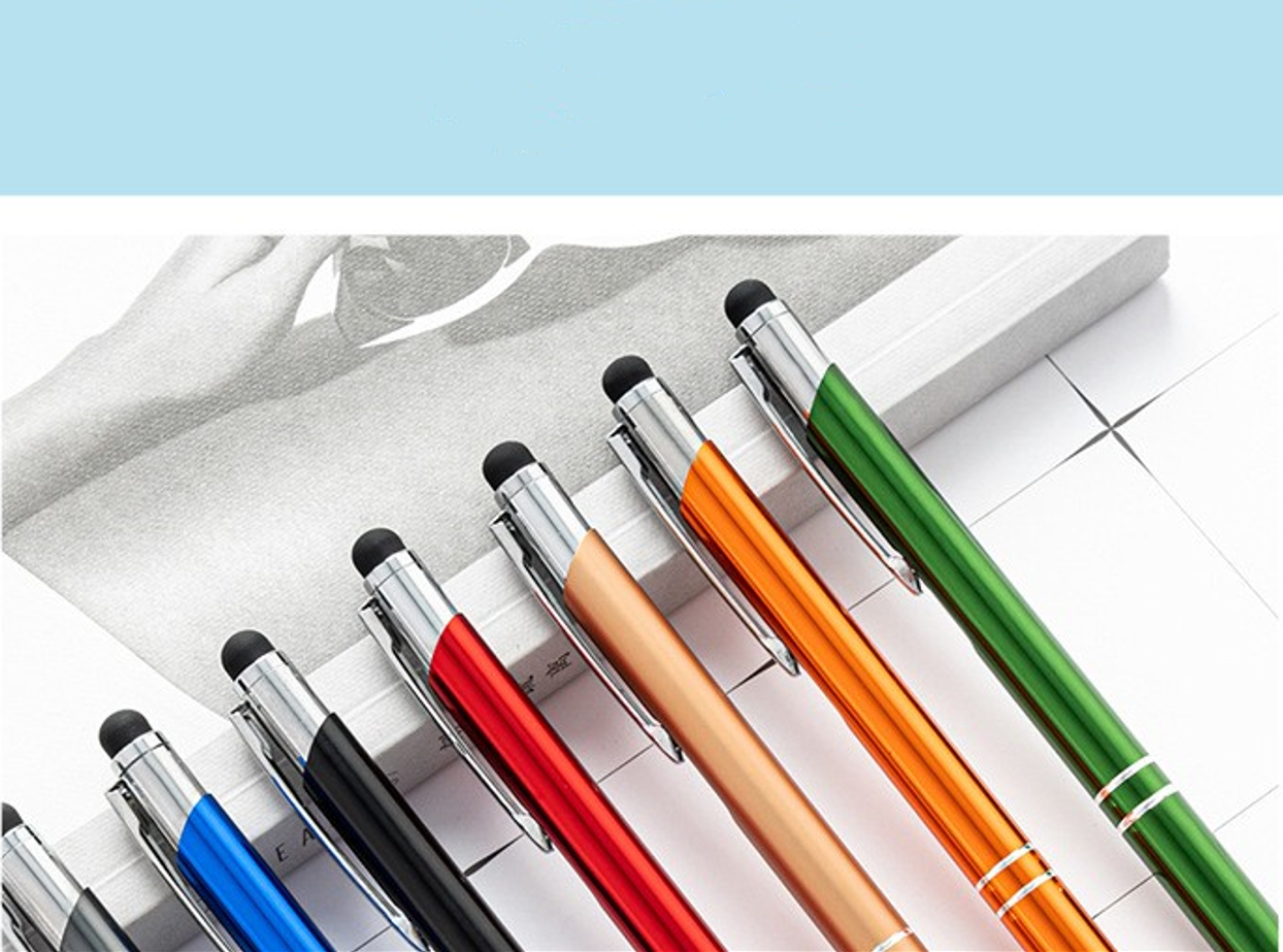 Aluminum rod capacitive touch ballpoint pen 3