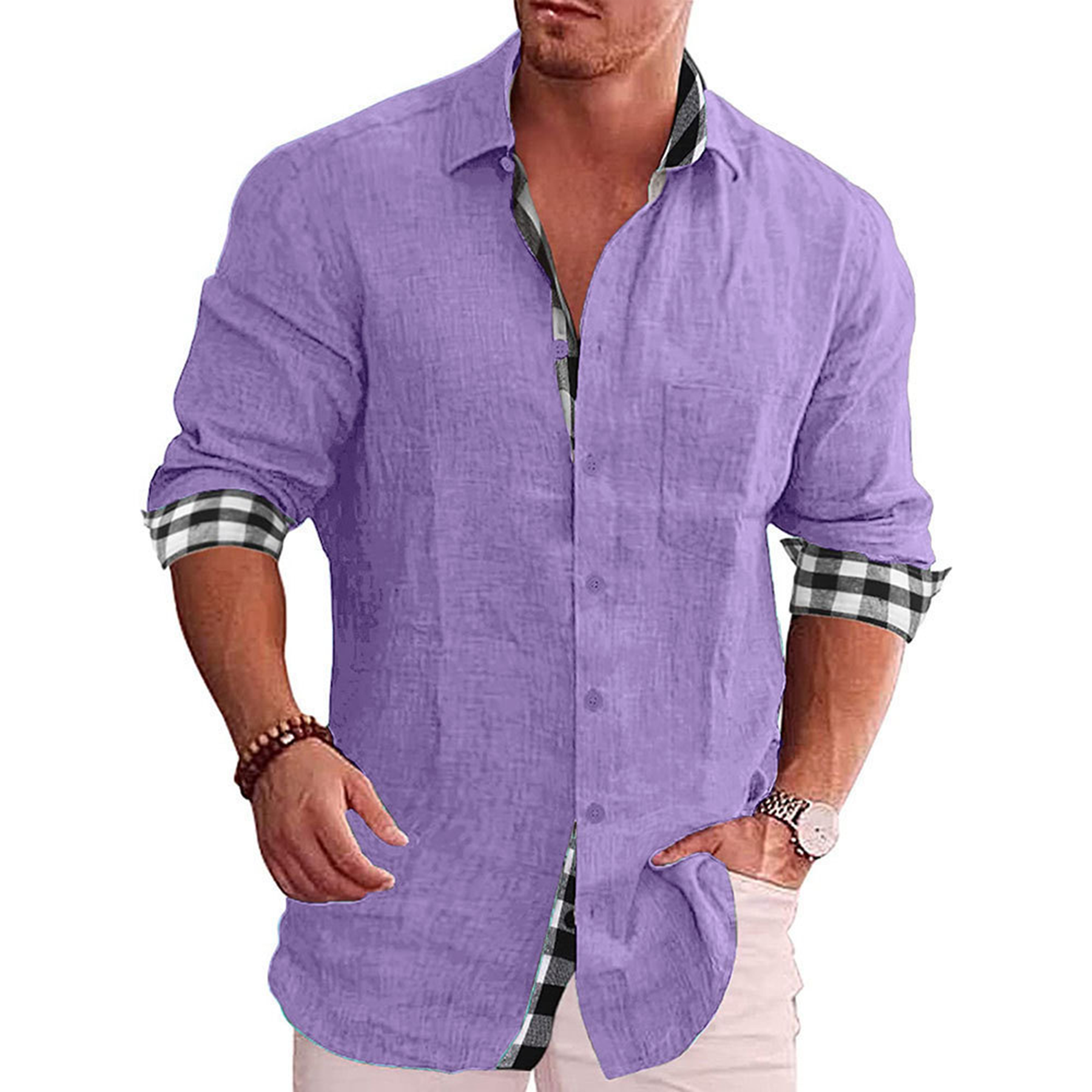 Casual Linen Shirt 9