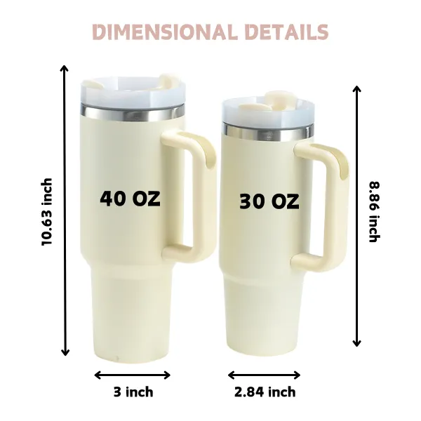 30/40OZ Vacuum Insulated Thermos Cup 4
