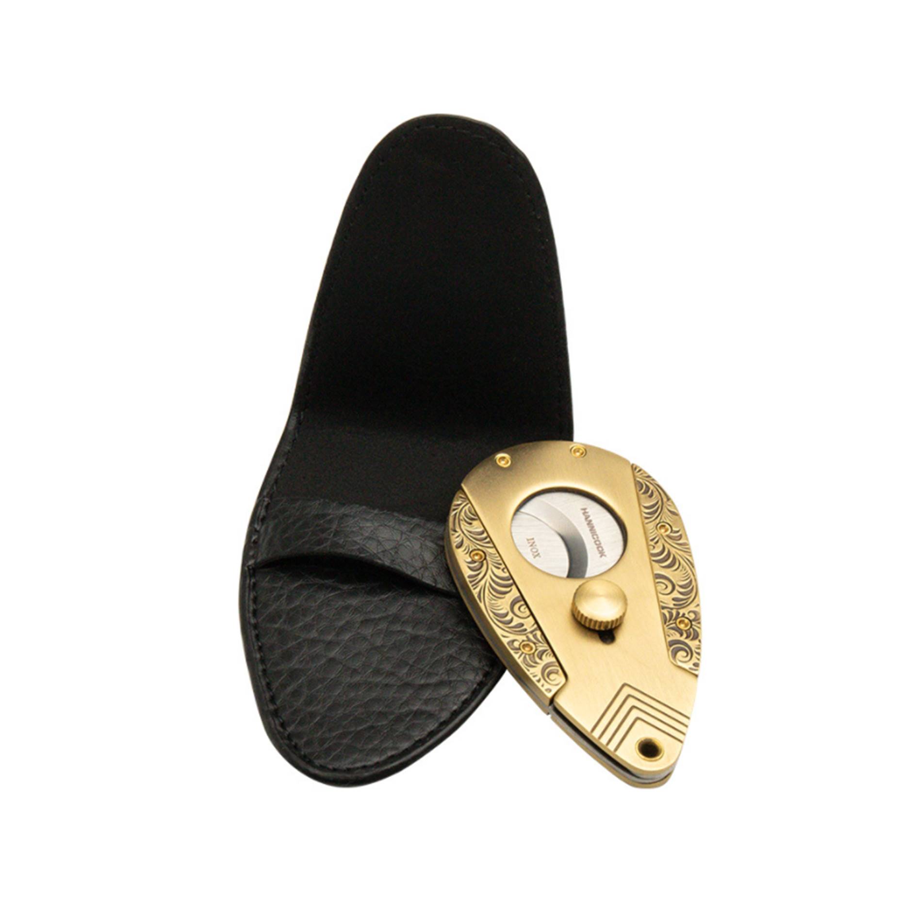 Stainless Steel Vintage Cigar Cutter Gift Box 4