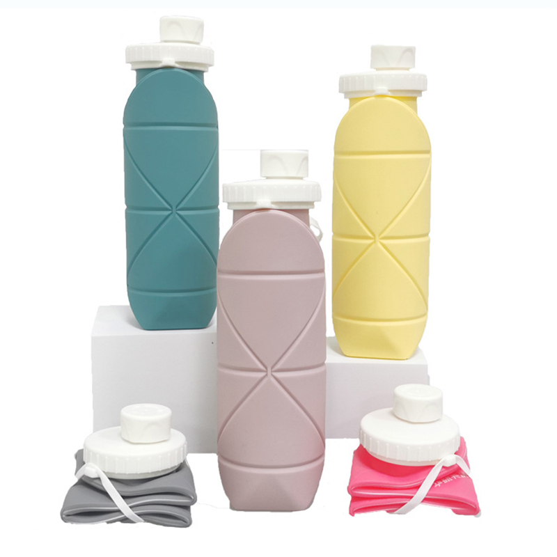 Portable Silicone Folding Water Cup Large-Capacity Telescopic Cup 19