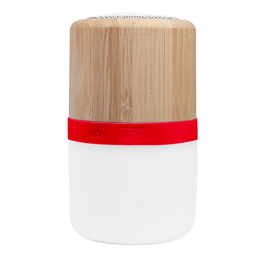 Bensley Bamboo Color Ambiance Nightlight Bluetooth Speaker 6