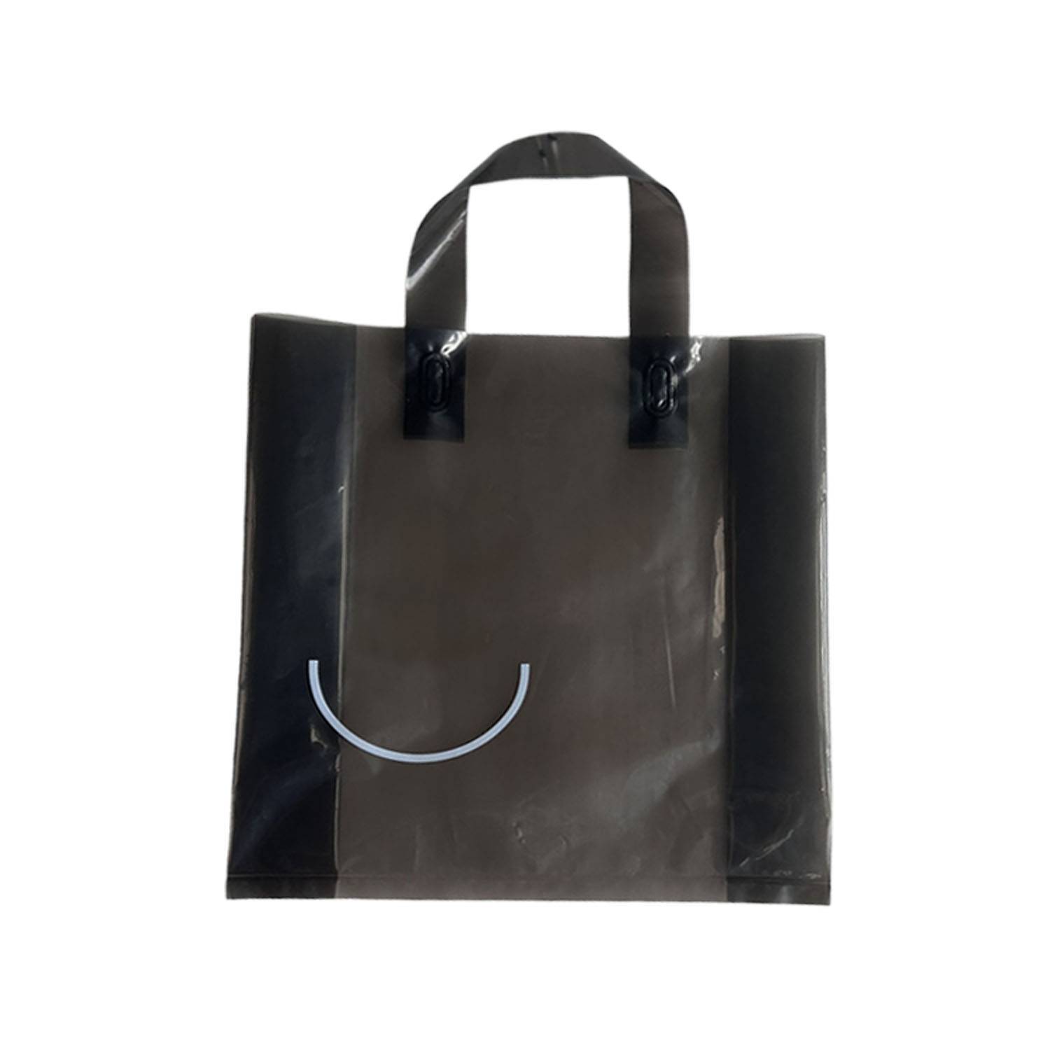 50pcs Large Capacity Reusable Plastic Shopping Tote Bag 4