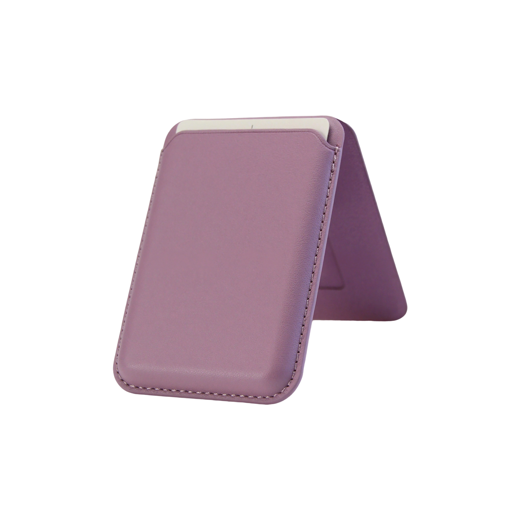 PU Magnetic Phone Wallet With Stand And Card Holder 5