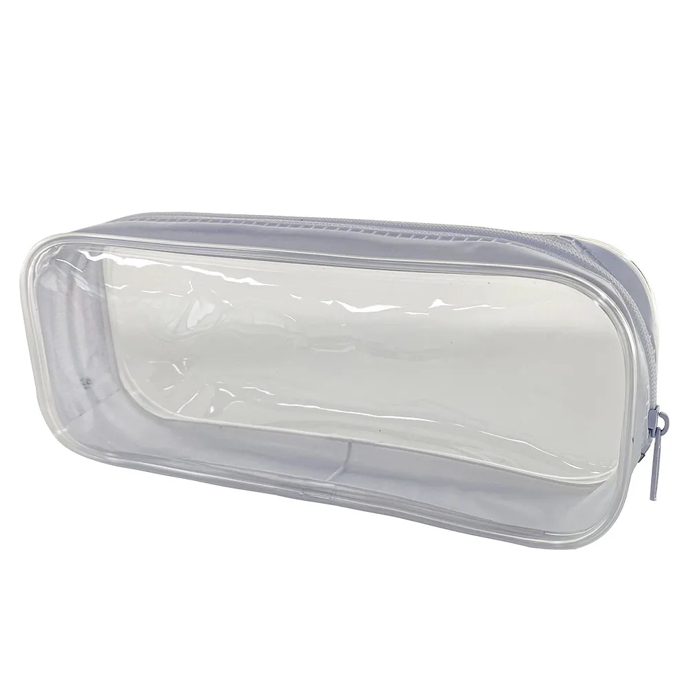 Clear PVC Zipper Pencil Bag & Storage Pouch 6