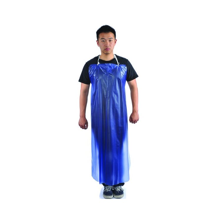 PVC Aprons - Blue 35" x 45" 2