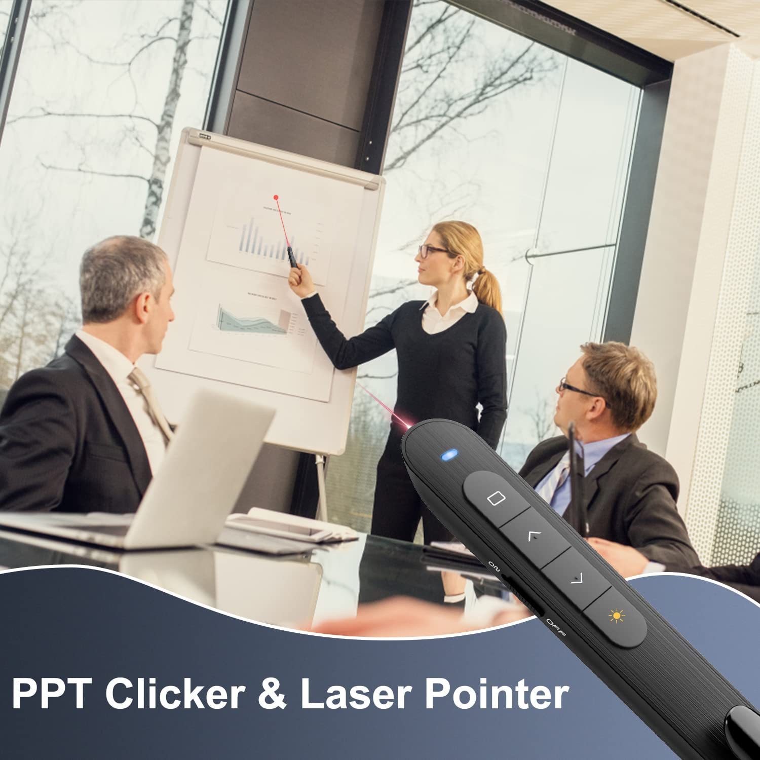 Wireless Presenter Remote Powerpoint Clicker 7