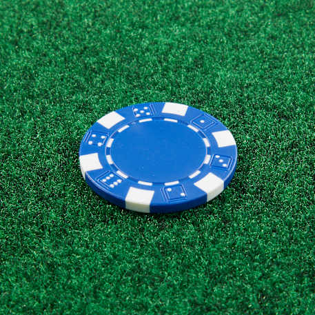Recycled Poker Chip Ball Marker 63