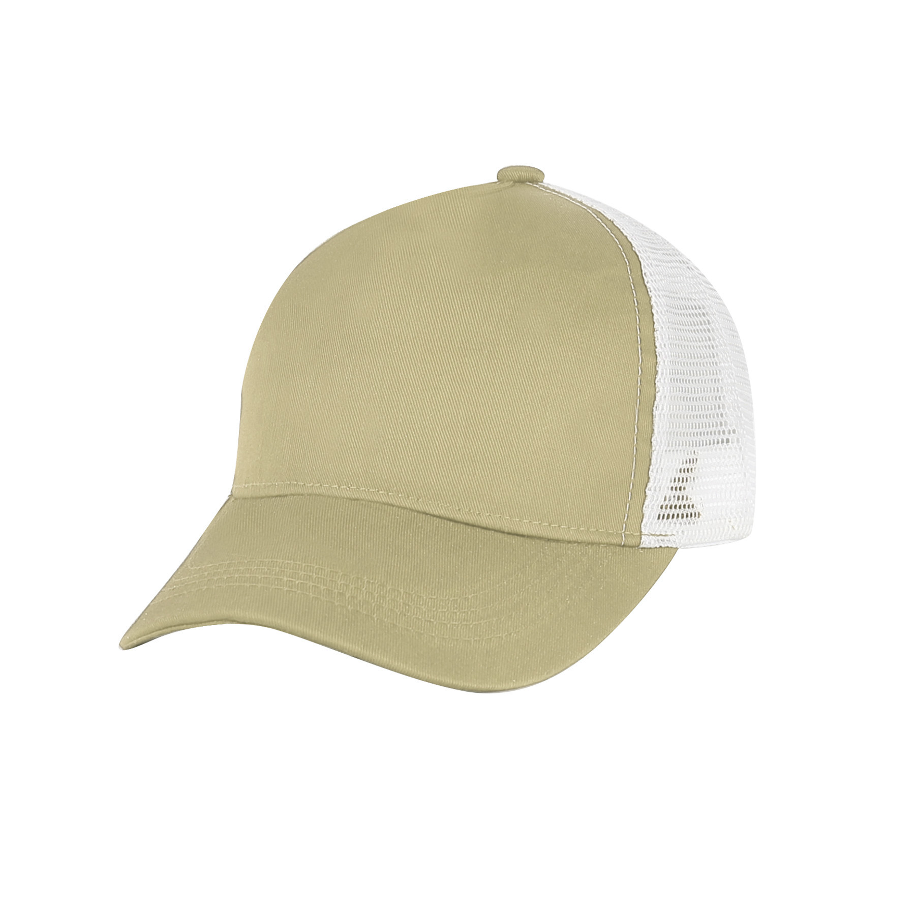 5 Panel Structured Trucker Cap W/Snapback 3