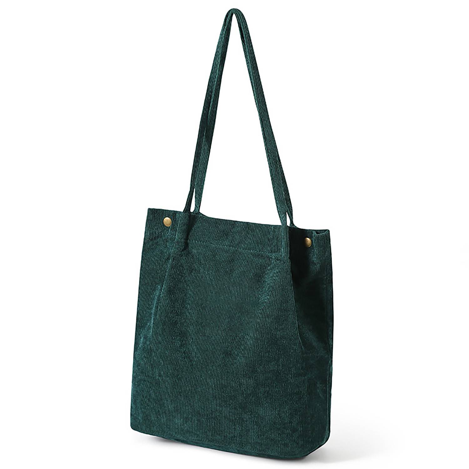 Stylish Corduroy Tote Bag, custom tote bag with logo imprint 8