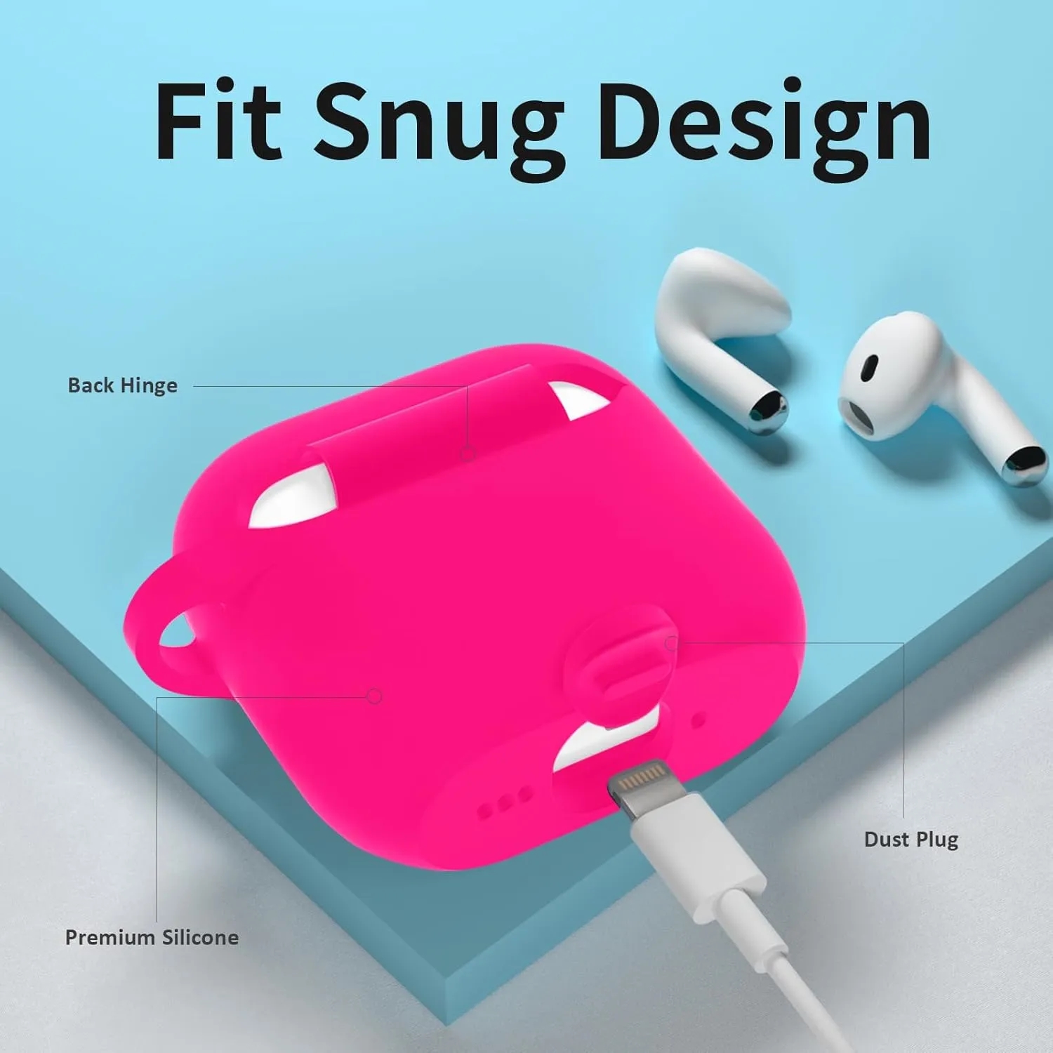 AirPod Pro Case with Keychain 3