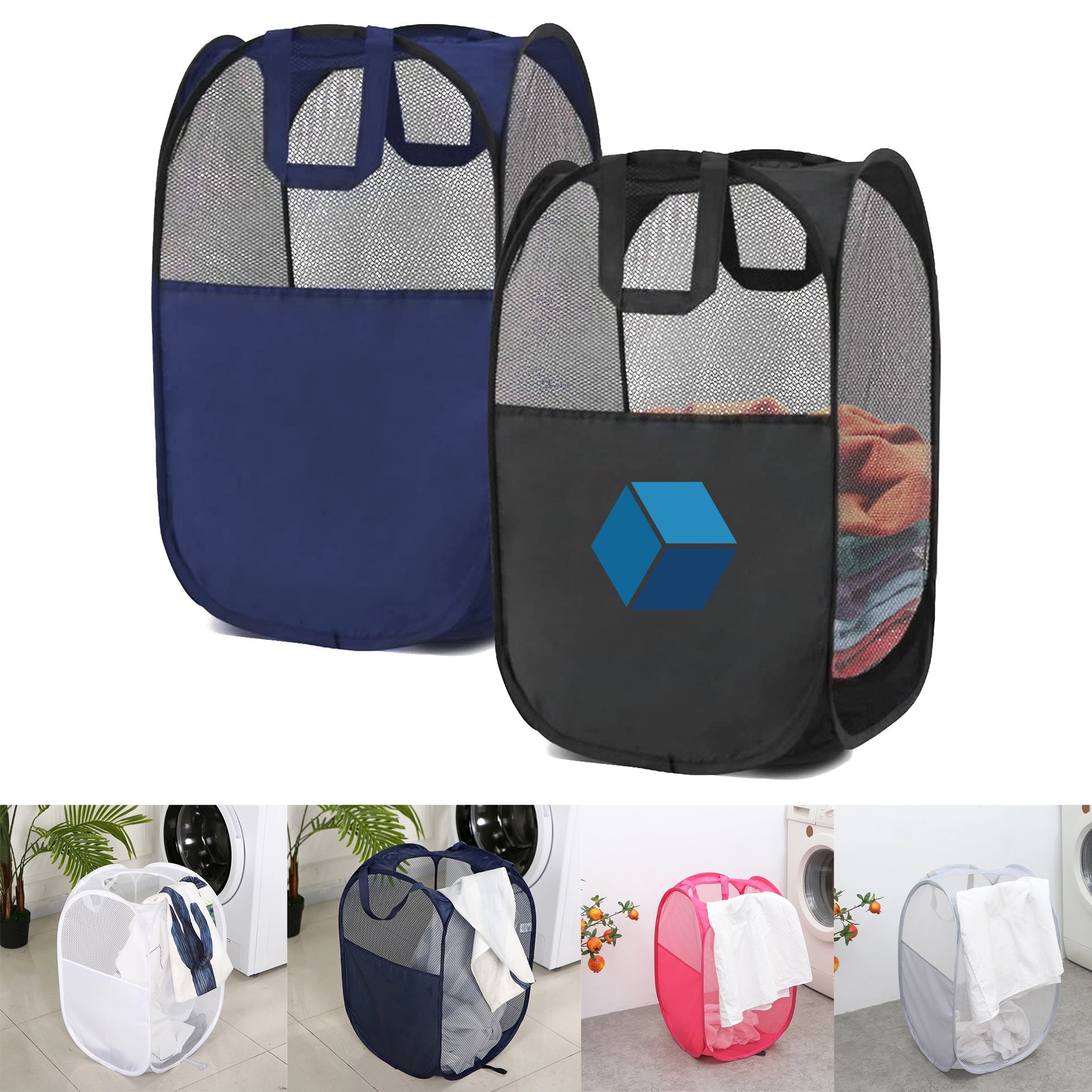 Folding Clothes Hamper MOQ 50pcs