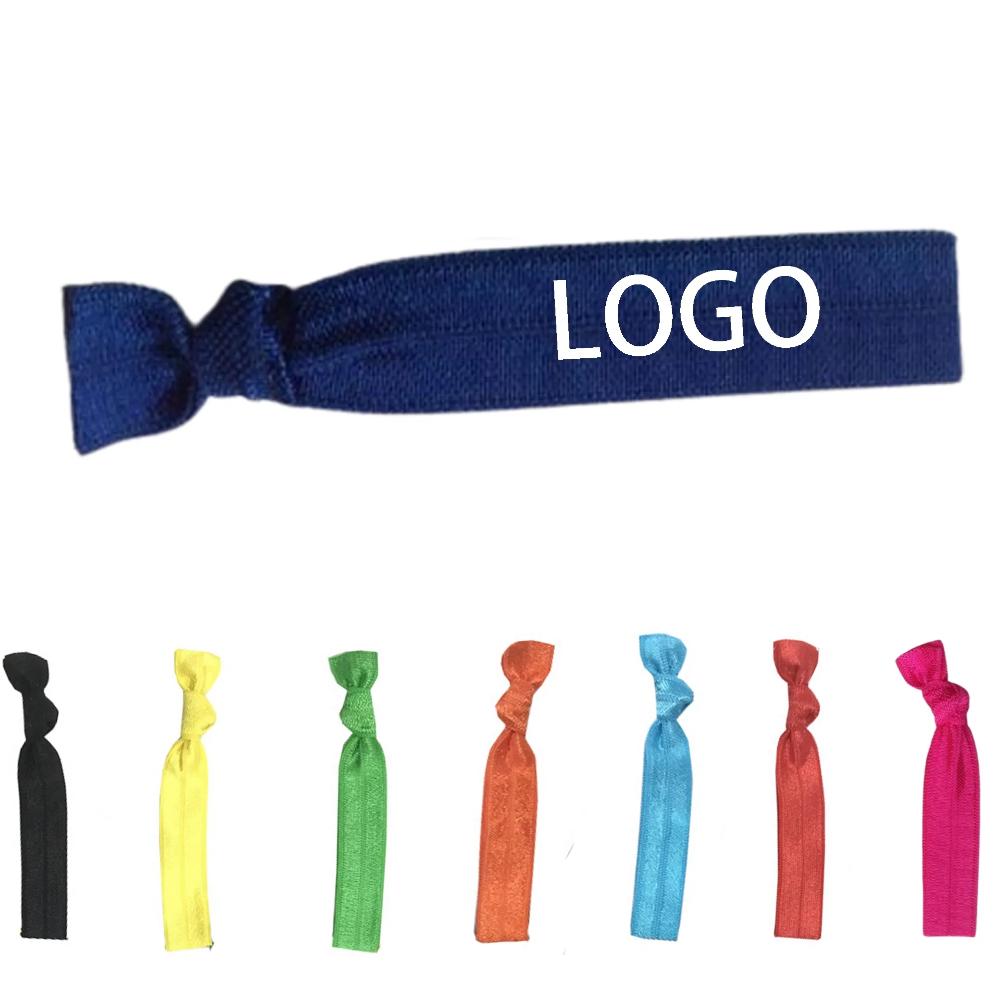 Custom Knotted Elastic Hair Tie 2