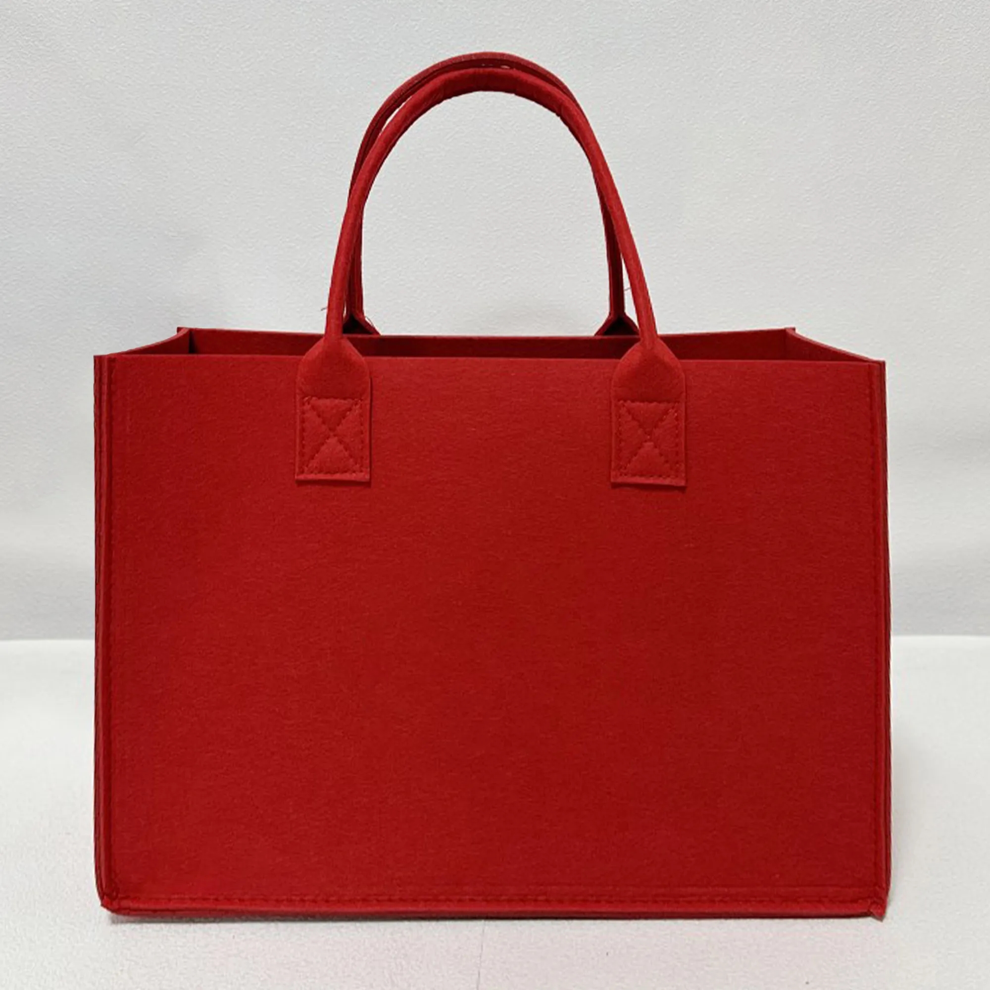 Foldable Felt Reusable Shopping Tote Bag 8