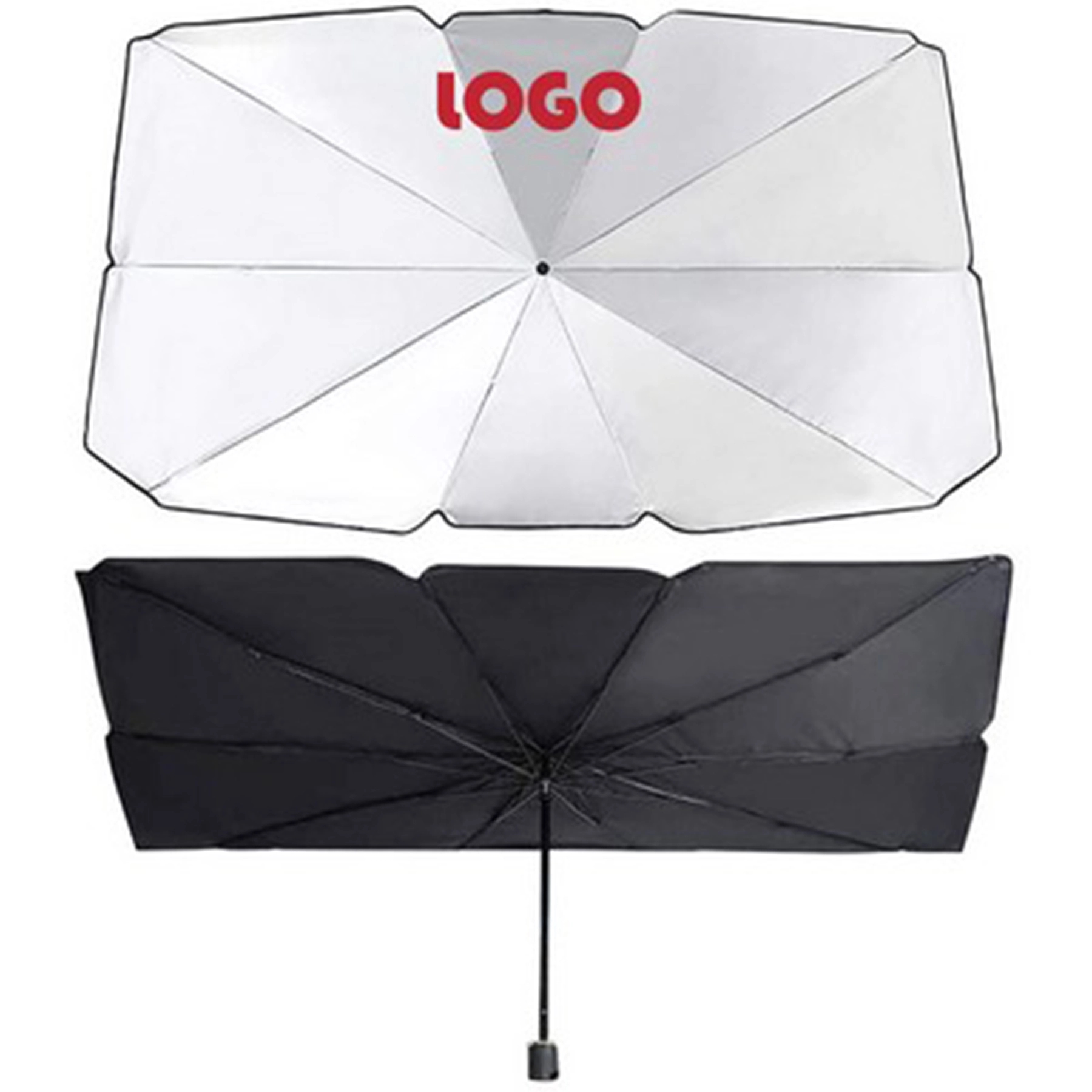 Umbrella Style Visor Car Windshield Sun Shade 3