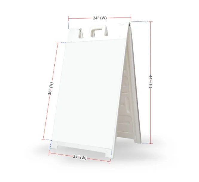 Economy Dry-Erase A-Frame 4