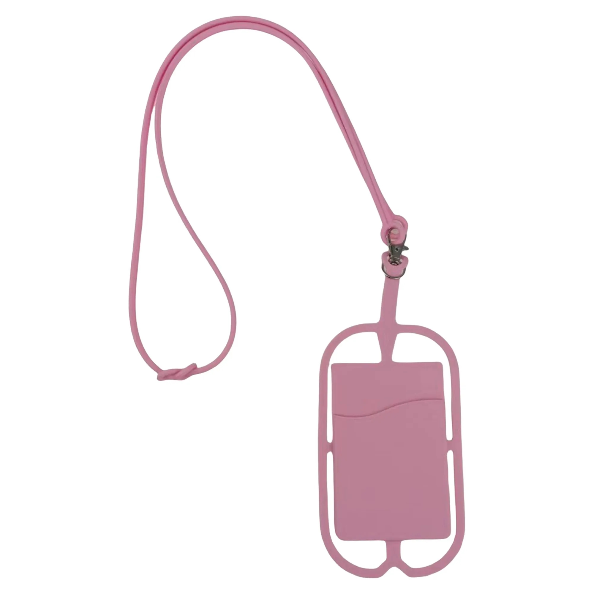 Silicone Card Slot with Lanyard Phone Holder 11