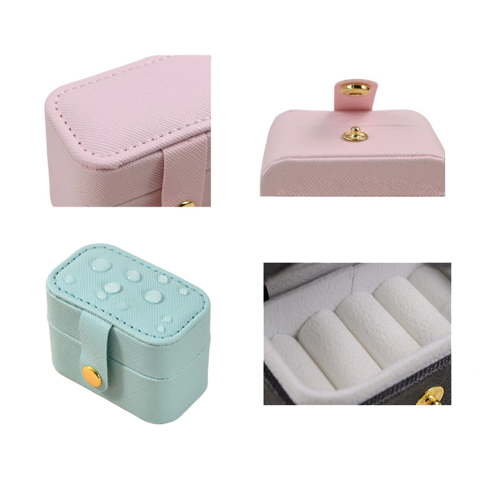 MOQ:20pcs Custom Logo Jewelry Storage Box 3