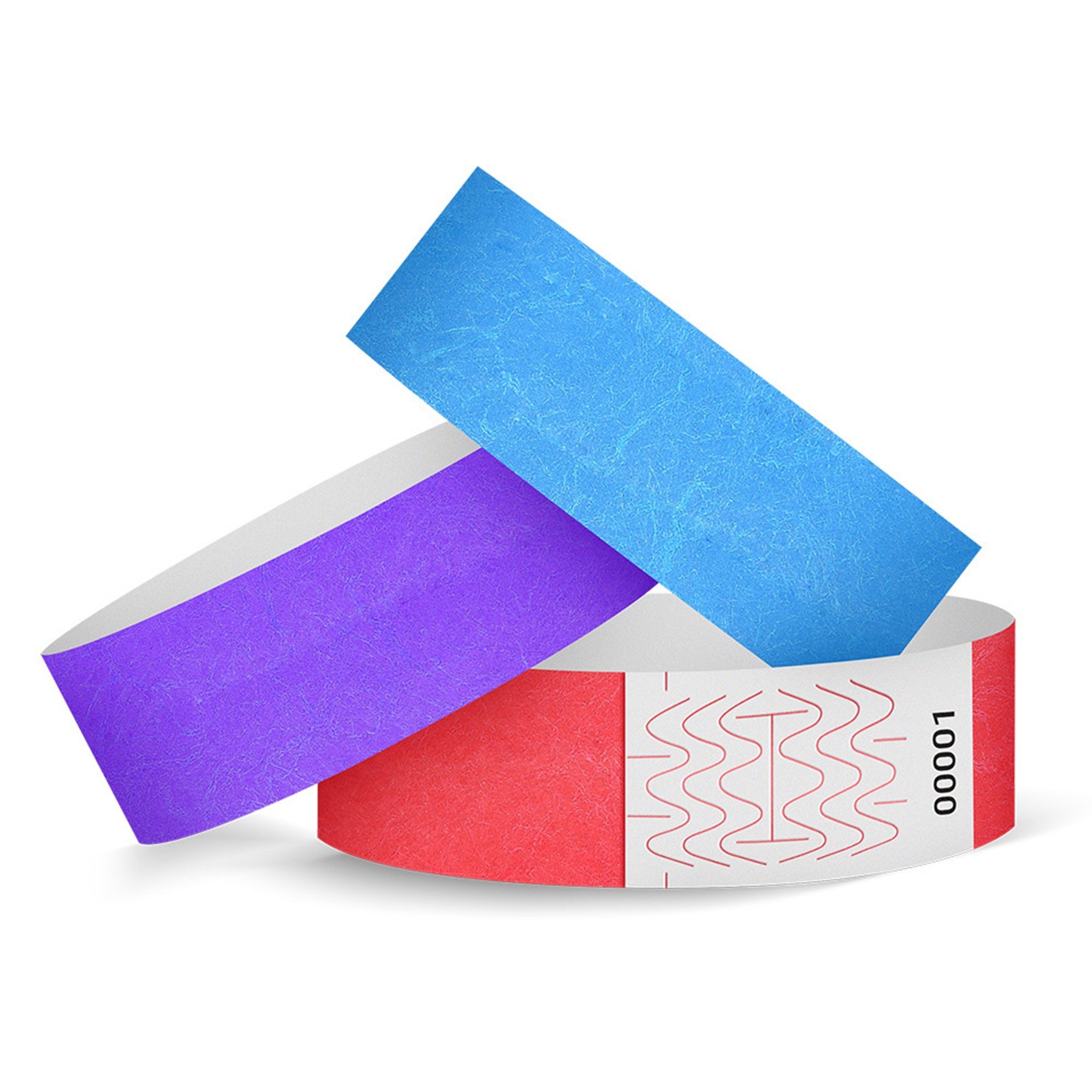 Disposable Paper Bracelet Waterproof Wrist Strap 3