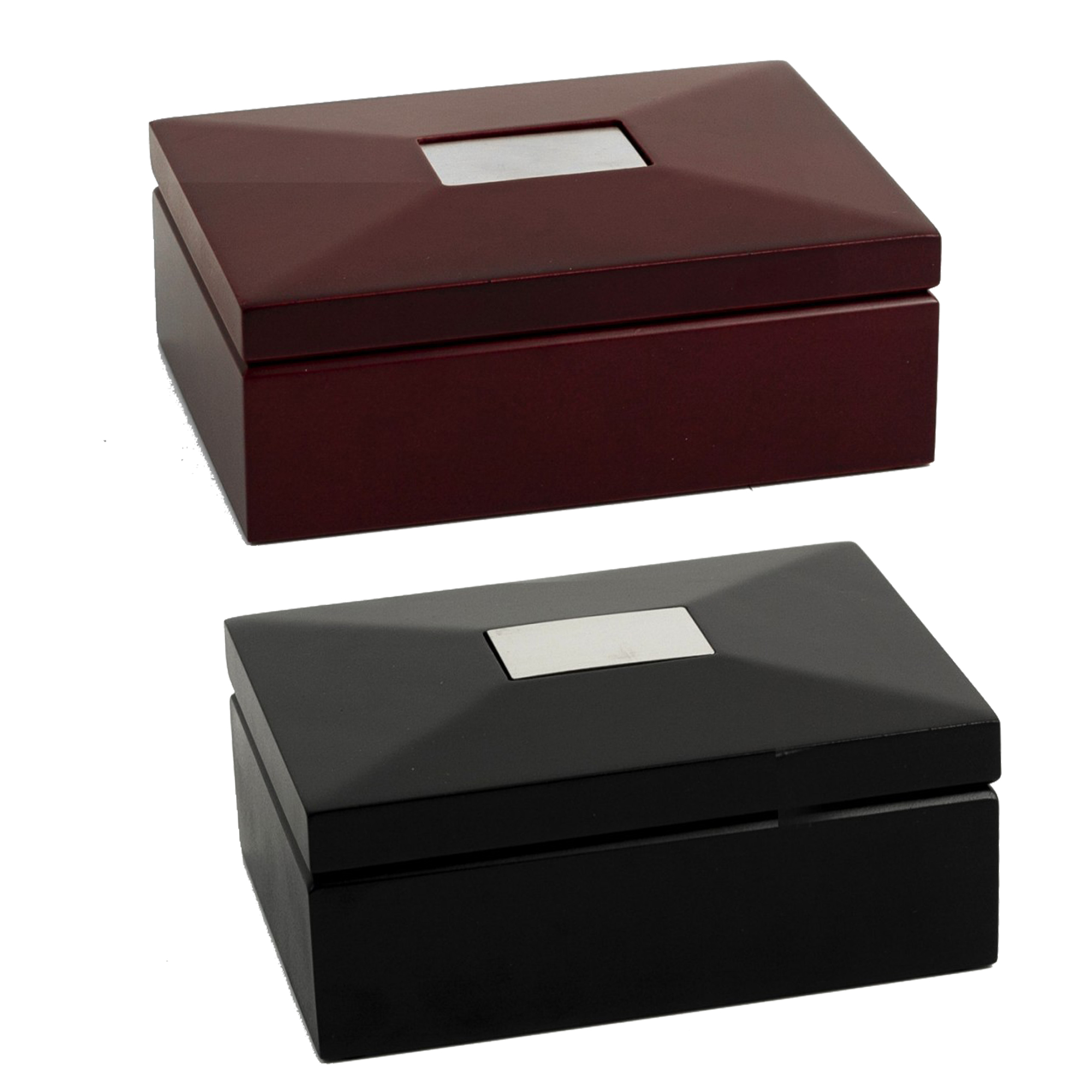 Deluxe Mahagany Jewelry Box w/Divider 3