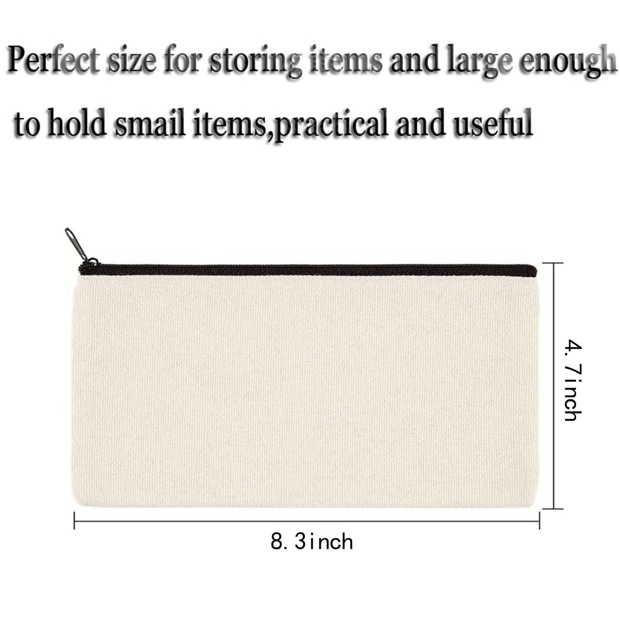 Canvas Zipper Bag 2