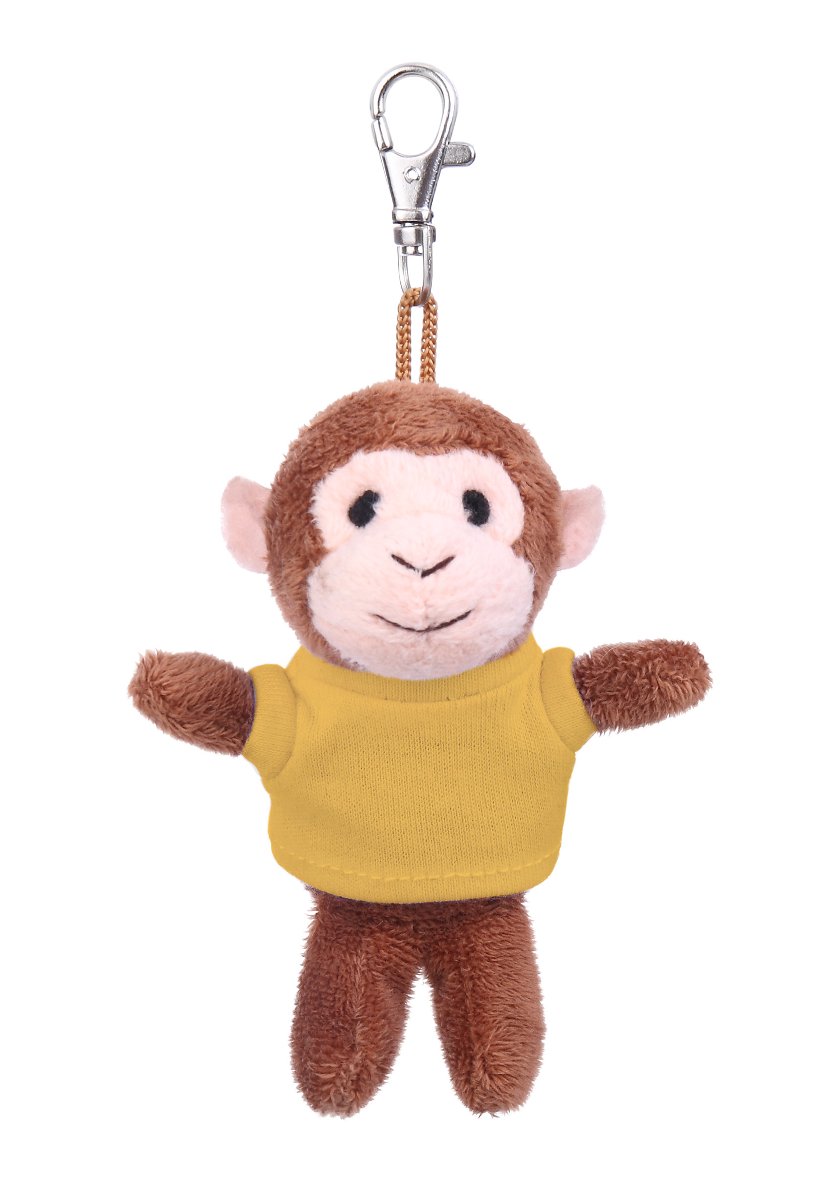 Soft Plush Monkey Keychain with Tee 13