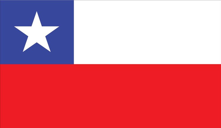 Chile Flag - 3' x 5' - Nylon 2