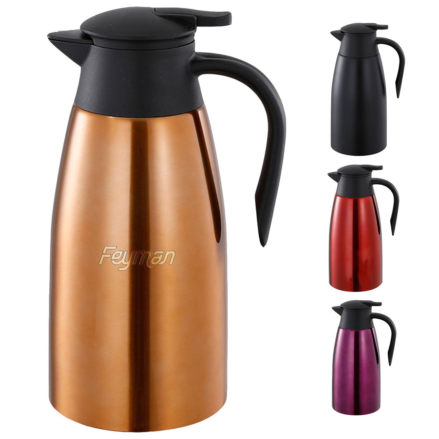 71 Oz Stainless Steel Thermal Coffee Carafe 5