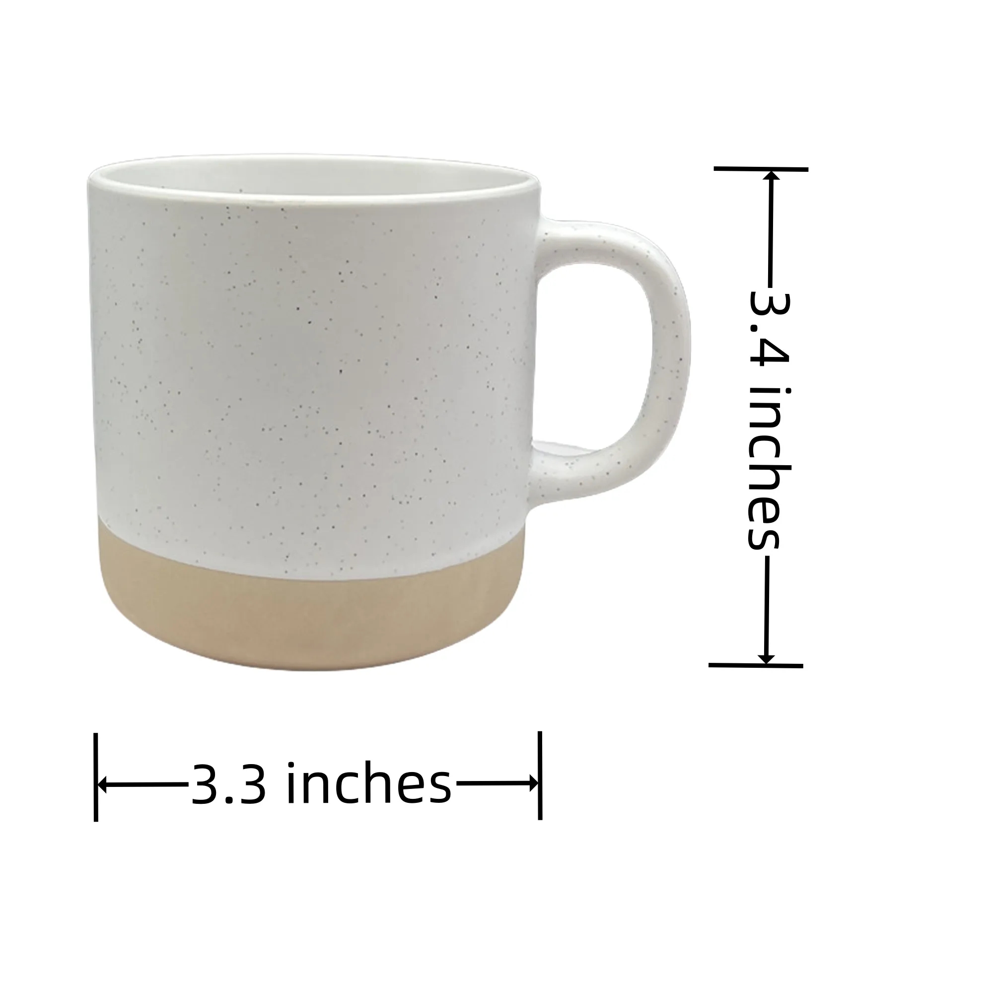 12oz Ceramic Coffee Mug MOQ 100PCS 4