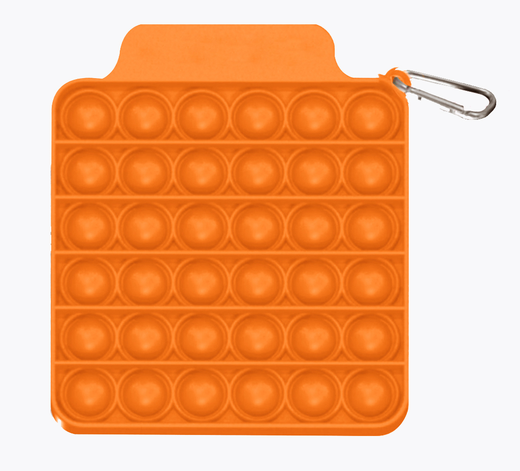 Pop It Fidget Toy - Square w/ Carabiner 19