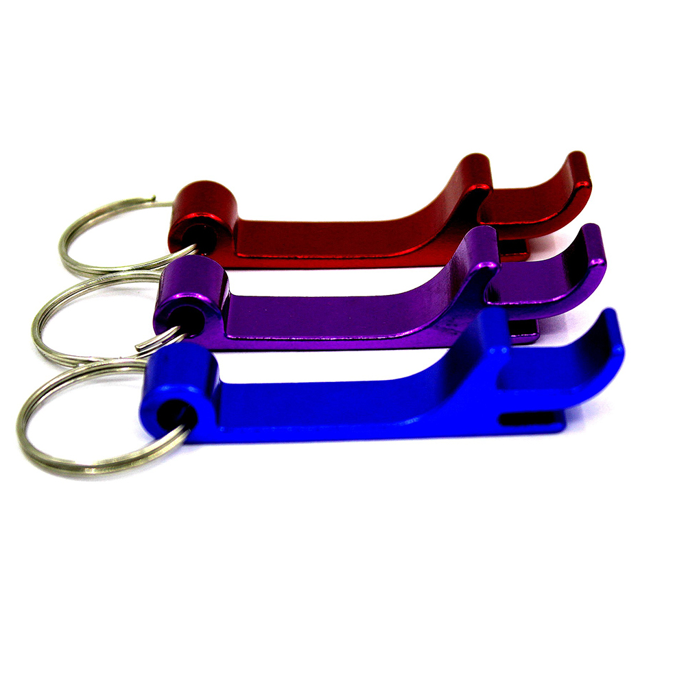 Aluminum bottle opener key chain 2